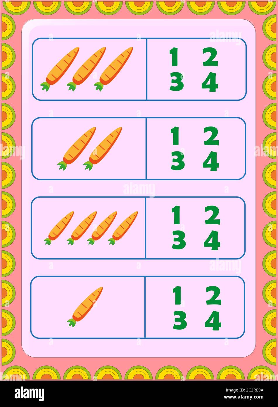 Carrot math hi-res stock photography and images - Alamy