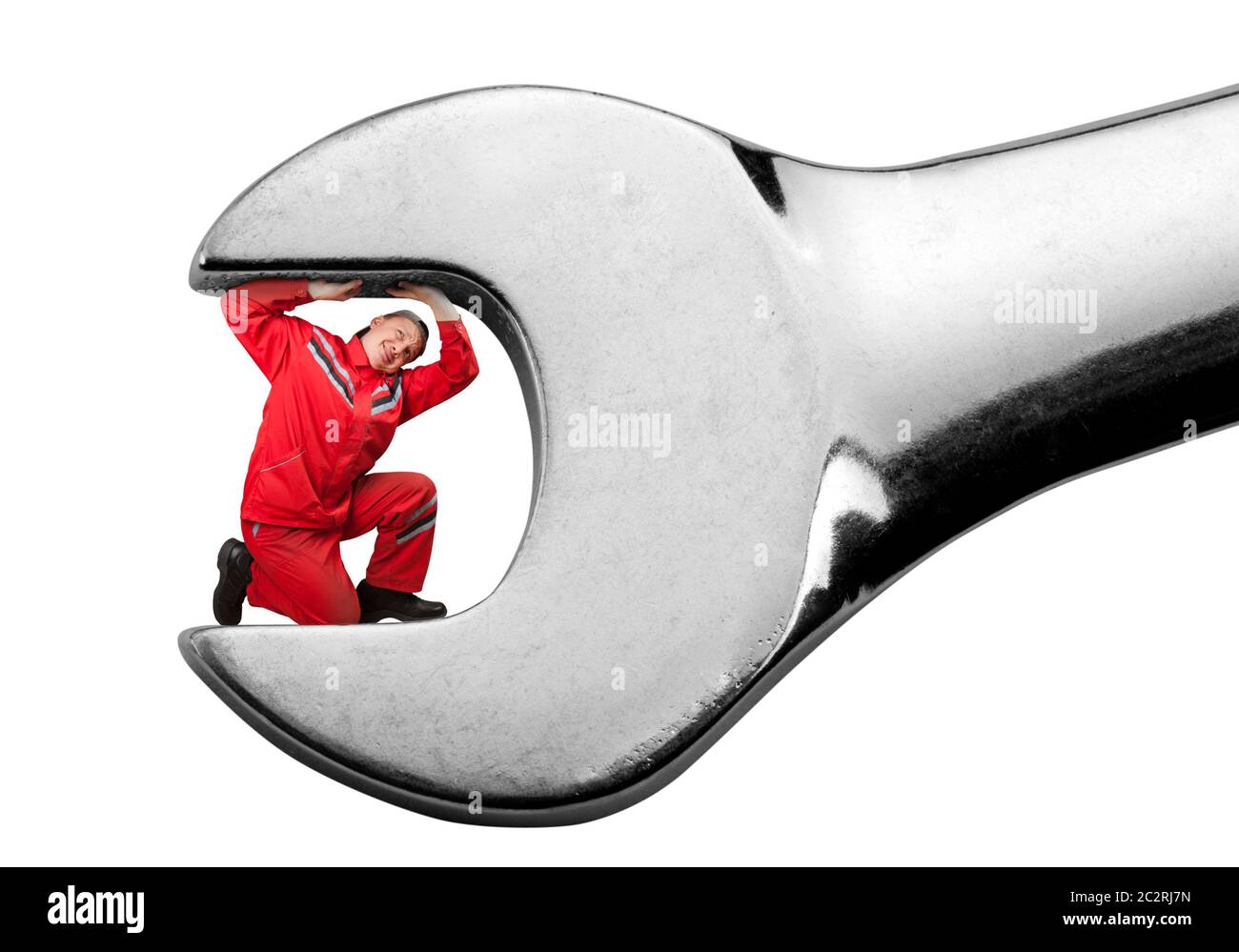 Large spanner clearance
