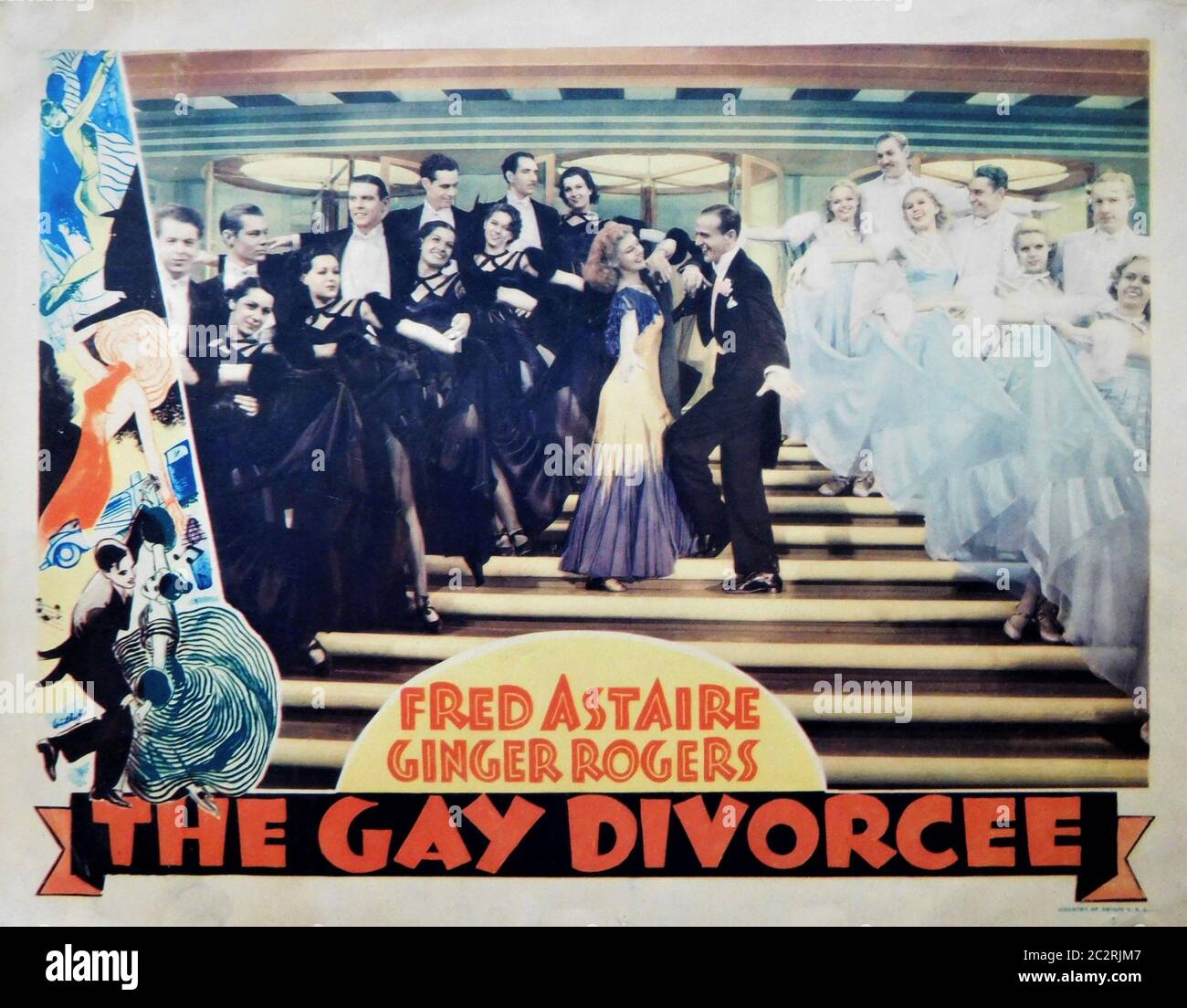 FRED ASTAIRE and GINGER ROGERS in THE GAY DIVORCE / THE GAY DIVORCEE ...