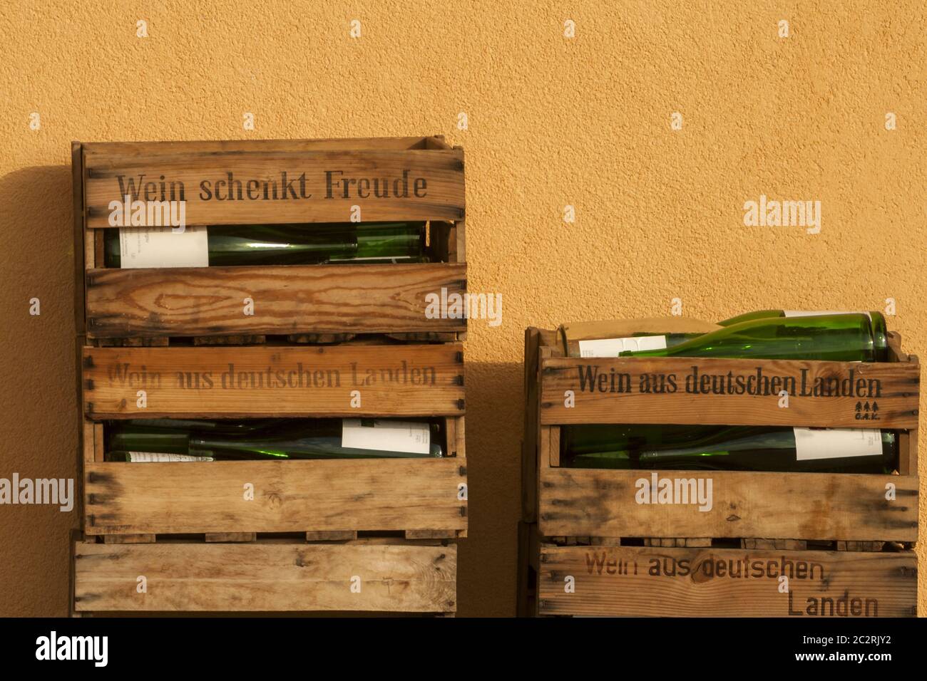 Wine gives joy Stock Photo - Alamy