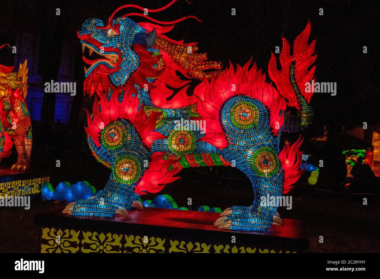 France Gaillac Tarn 12-2018: The festival of lanterns one of the ...