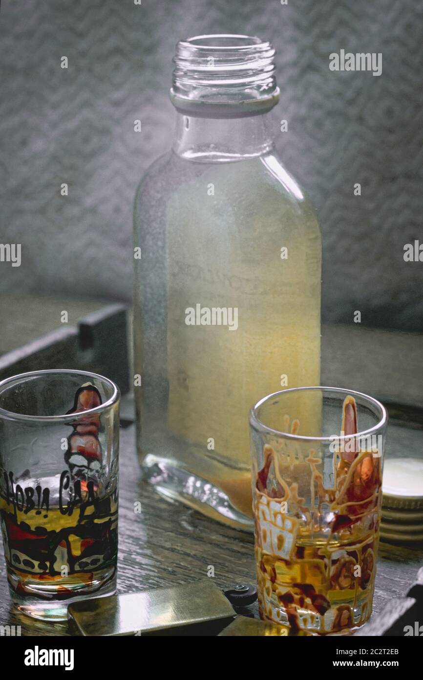 Serbian Rakia Brandy Bottle High Resolution Stock Photography and Images - Alamy