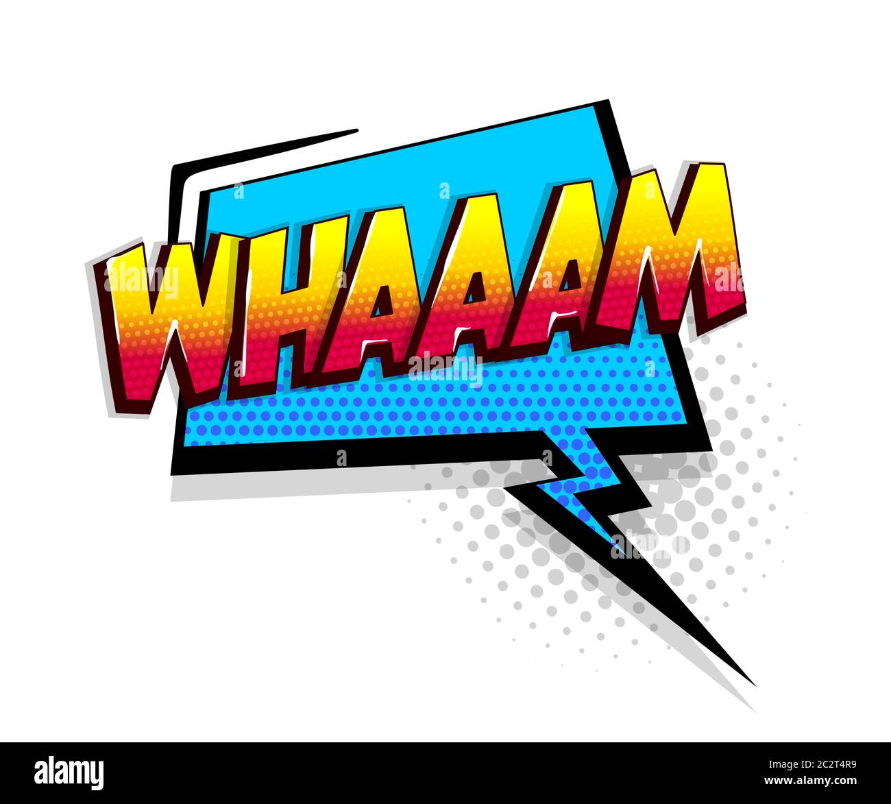 Comic text Wham speech bubble pop art Stock Vector Image & Art - Alamy