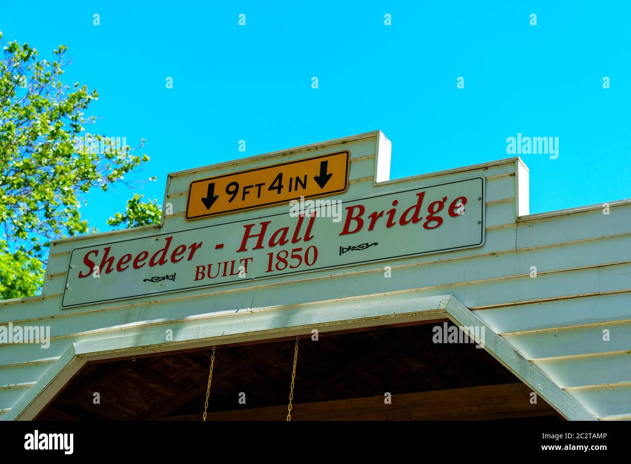 Phoenixville, PA, USA June 14, 2020 The SheederHall Bridge is a 100