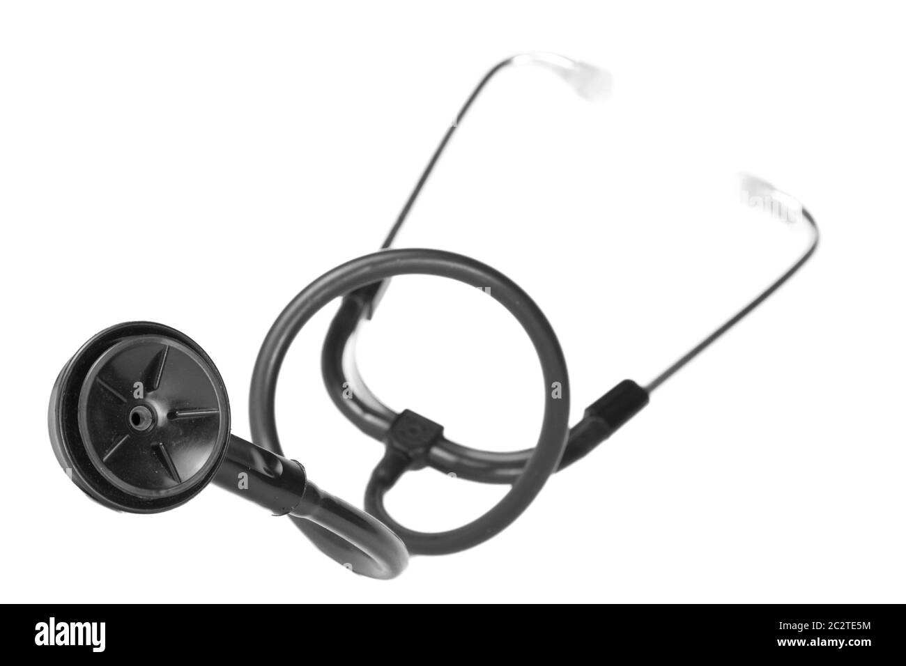 Stethoscope isolated on white background Stock Photo - Alamy