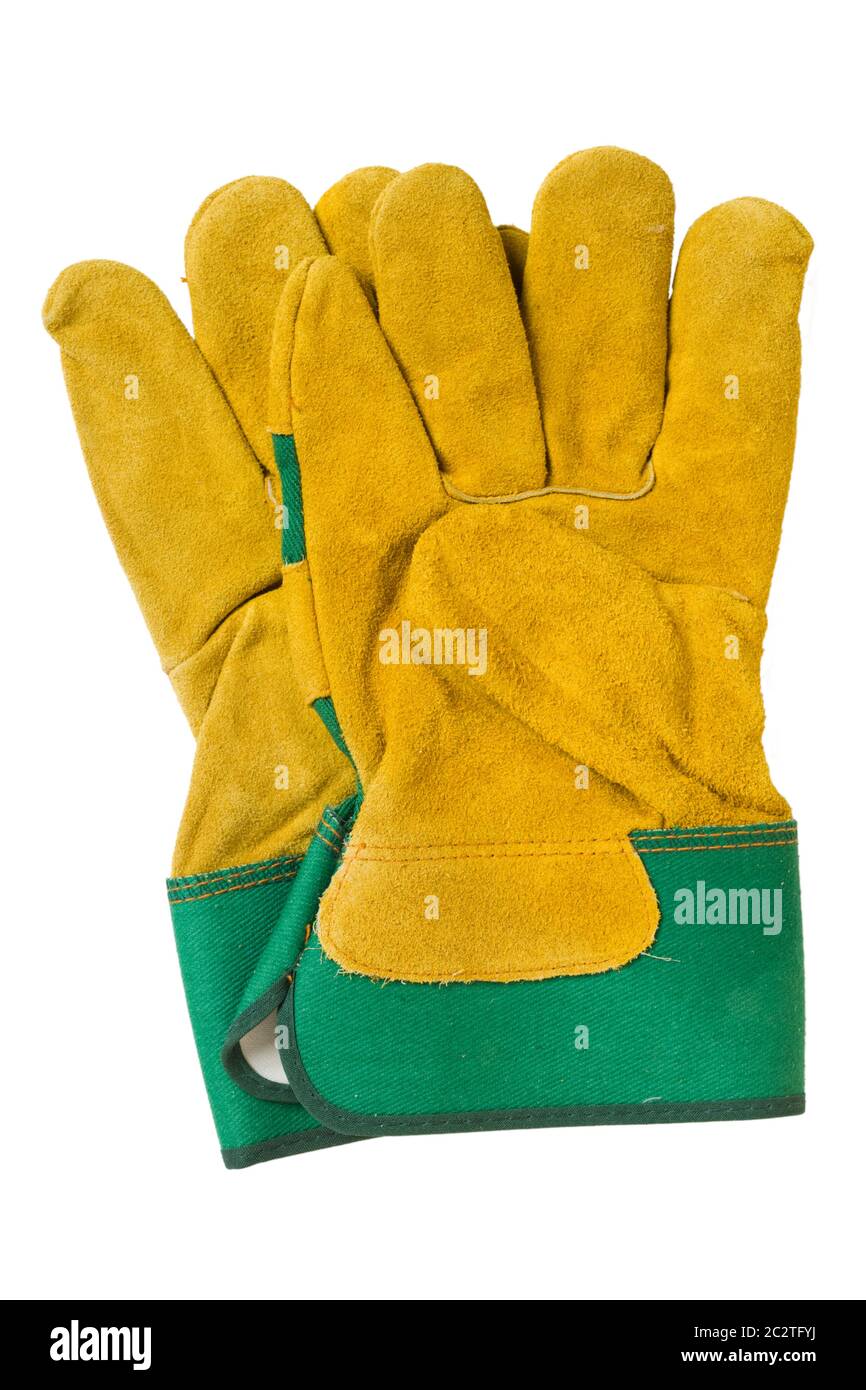 Gardening gloves Stock Photo