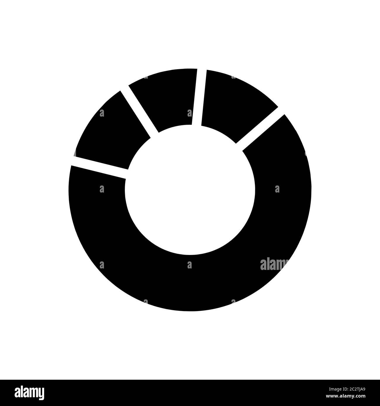 Pie chart and background Stock Photo - Alamy