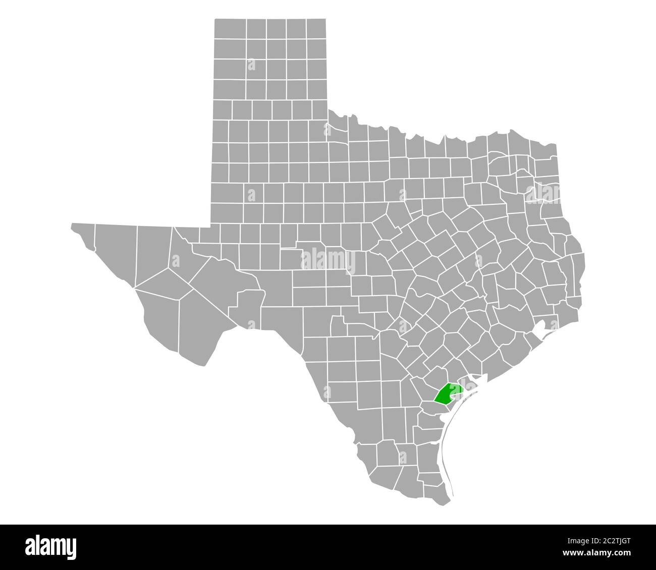 Map of refugio texas hi-res stock photography and images - Alamy