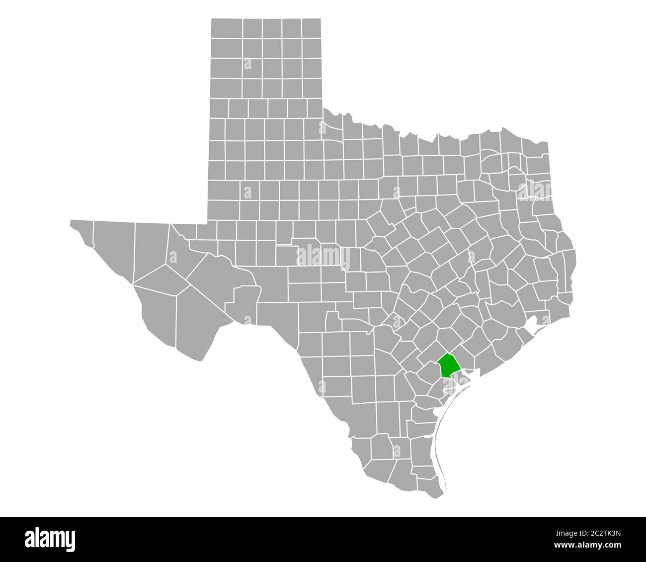 Map of Victoria in Texas Stock Photo - Alamy