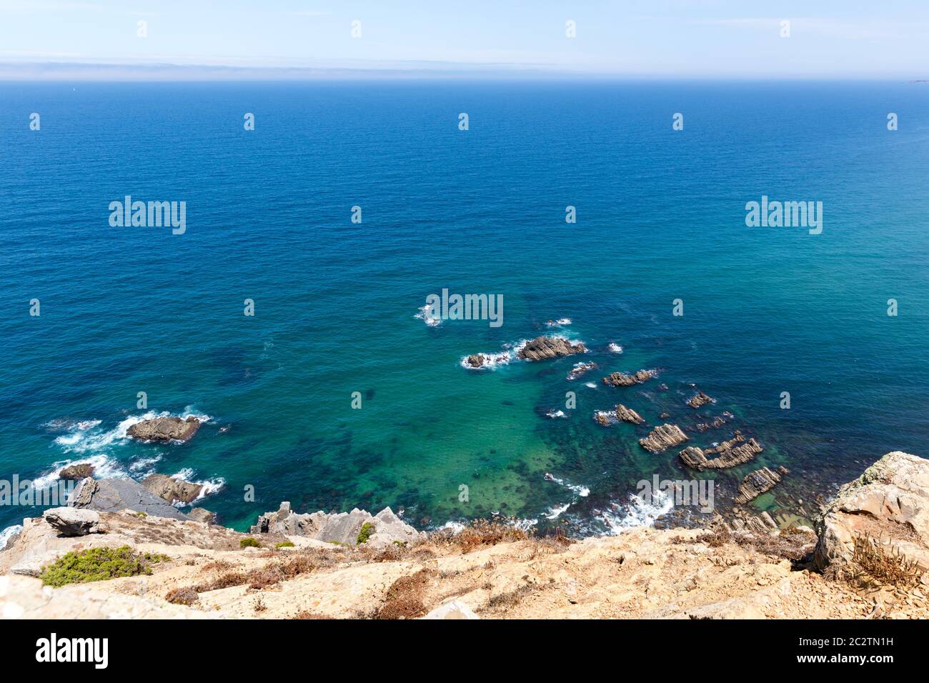 Aerial texture tranquil bay beach hi-res stock photography and images ...