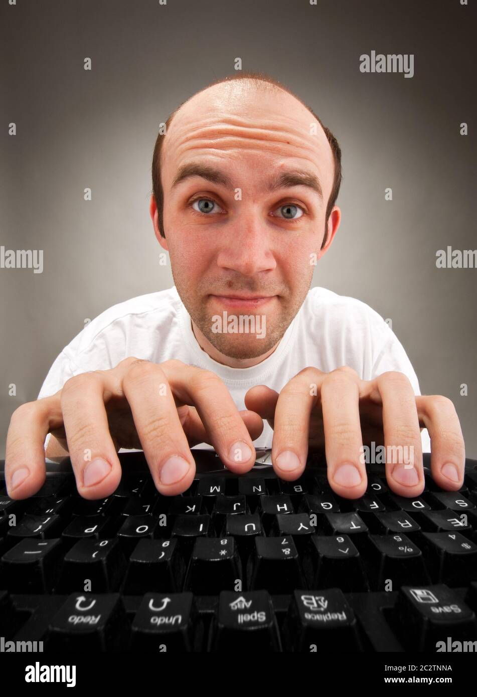 Funny nerd hi-res stock photography and images - Alamy