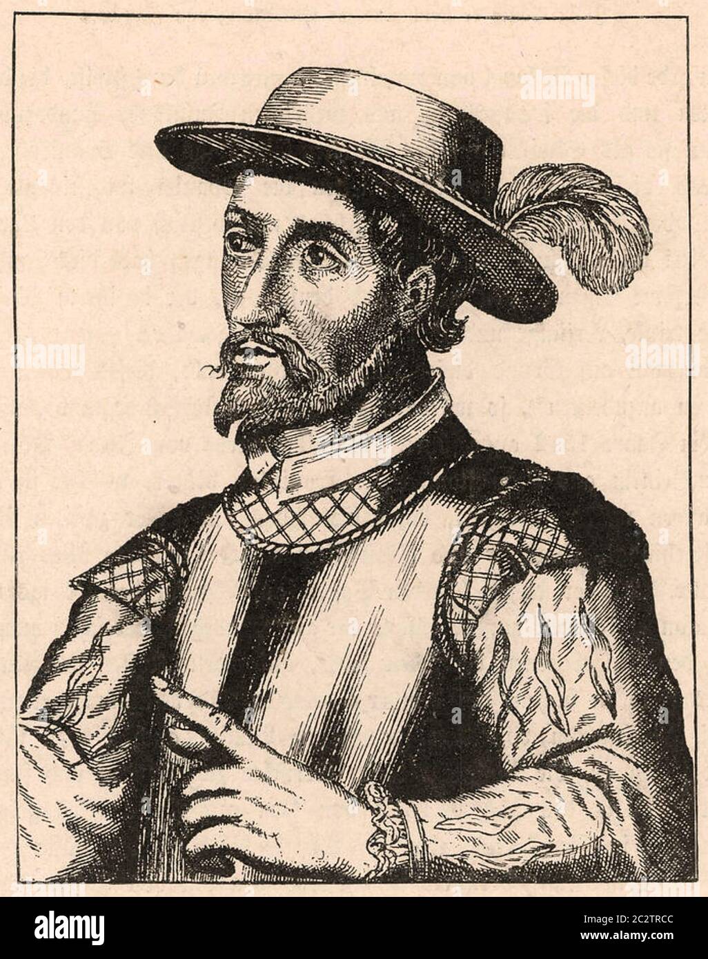 JUAN PONCE de LEÓN (1474-1521) Spanish explorer and conquistador Stock Photo