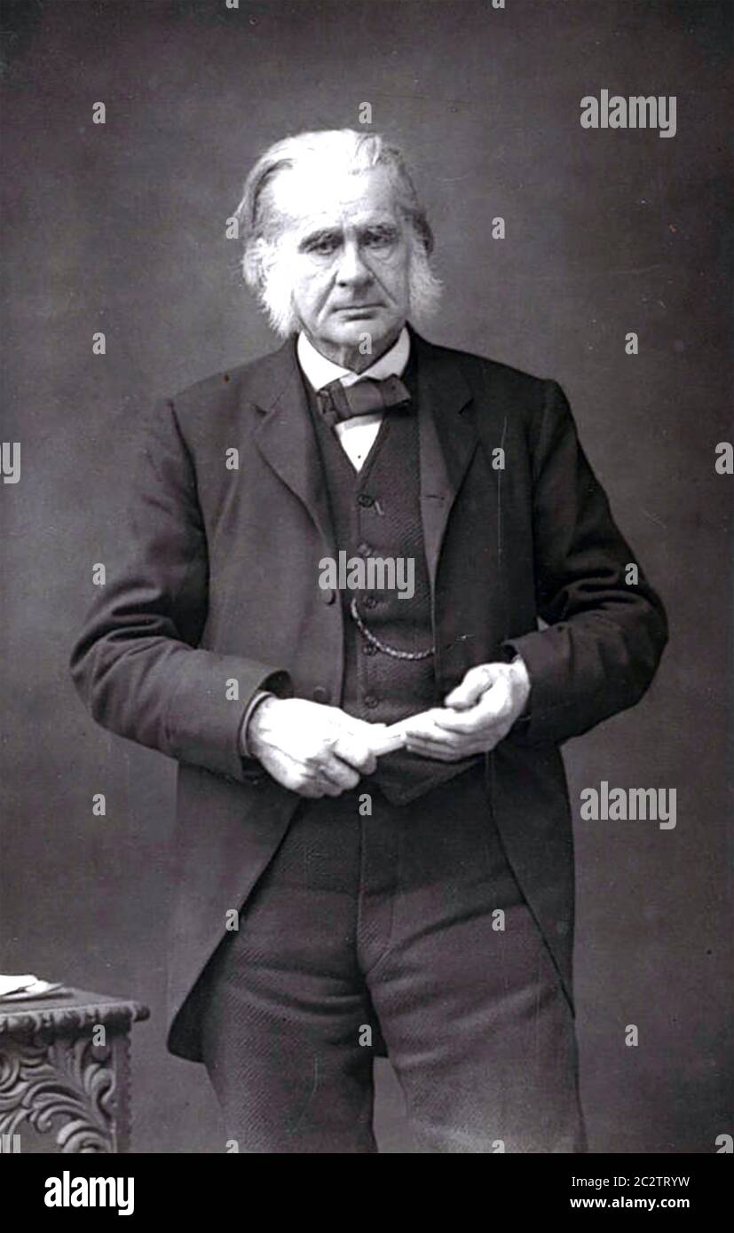 THOMAS HUXLEY (18251895) English biologist and anthropologist Stock