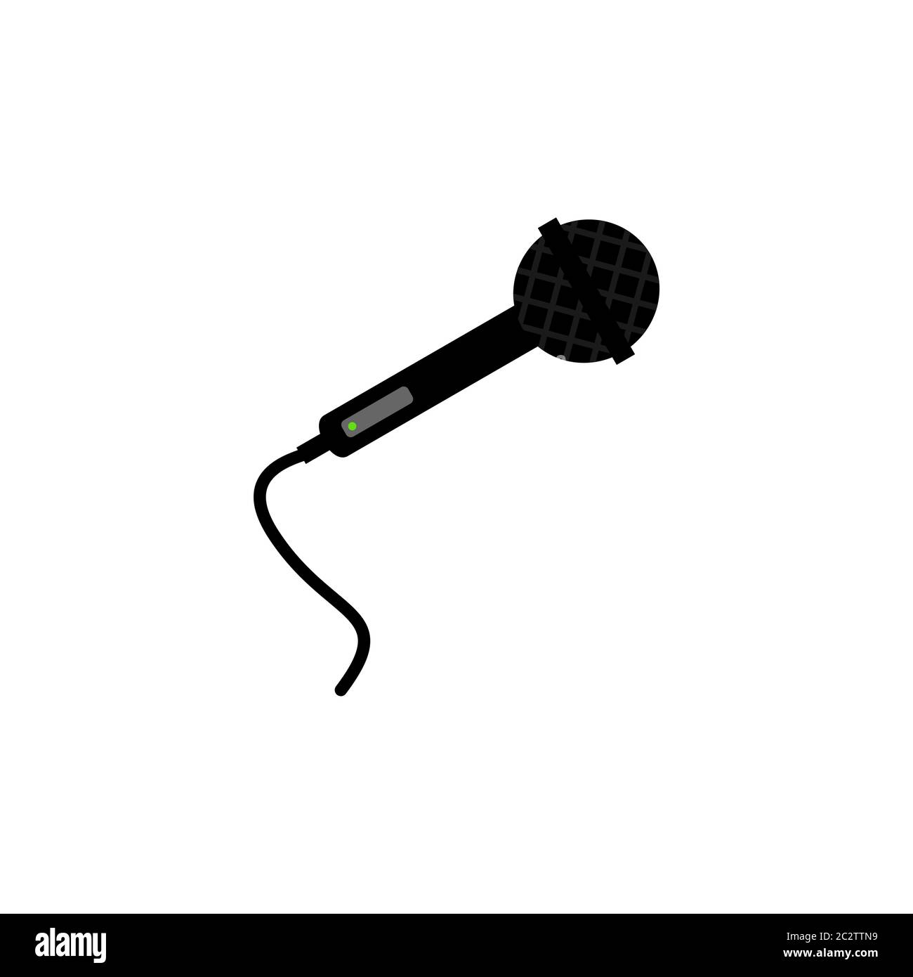 microphone vector design template illustration Stock Vector Image & Art ...