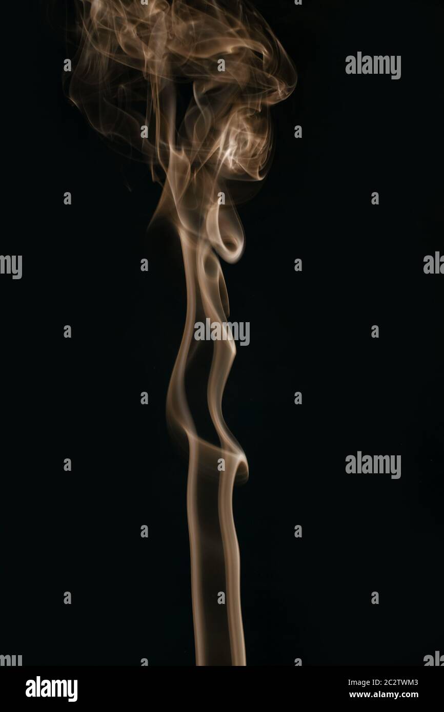beautiful smoke background Stock Photo