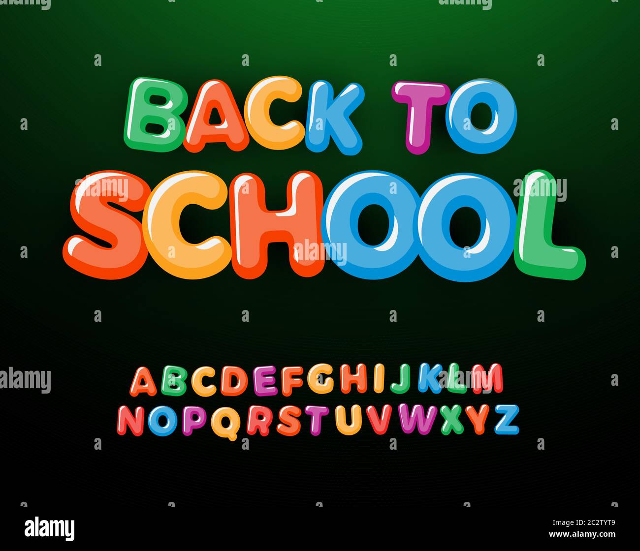 Back to School Font 