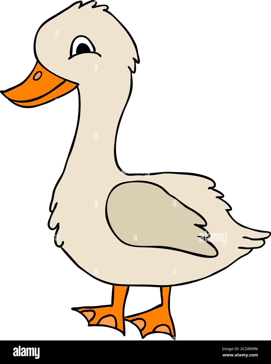 goose character, isolated Stock Vector Image & Art - Alamy