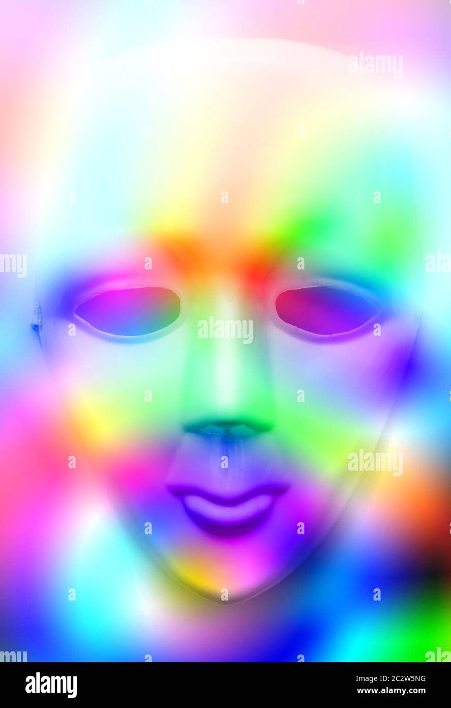 Colourfull Face High Resolution Stock Photography and Images - Alamy
