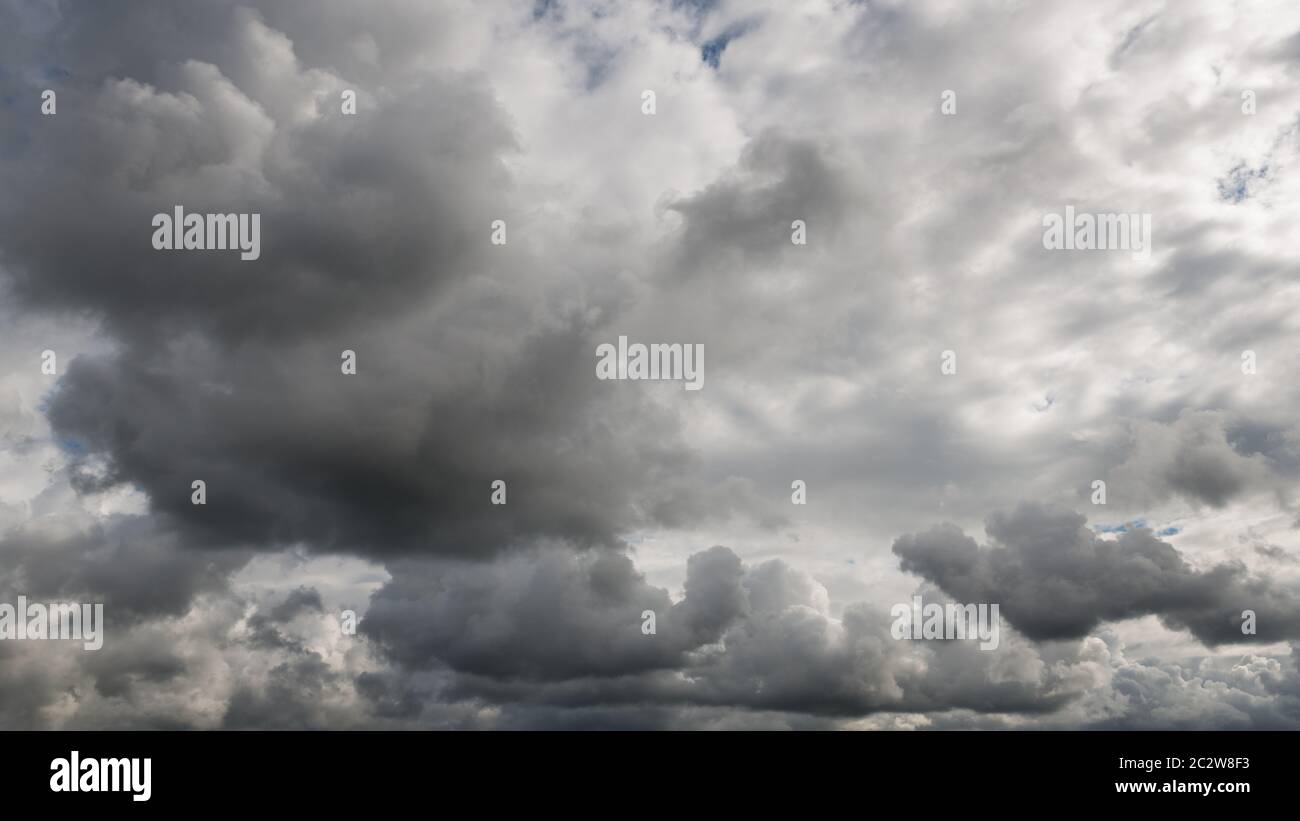 Dramatic cloudy sky Stock Photo