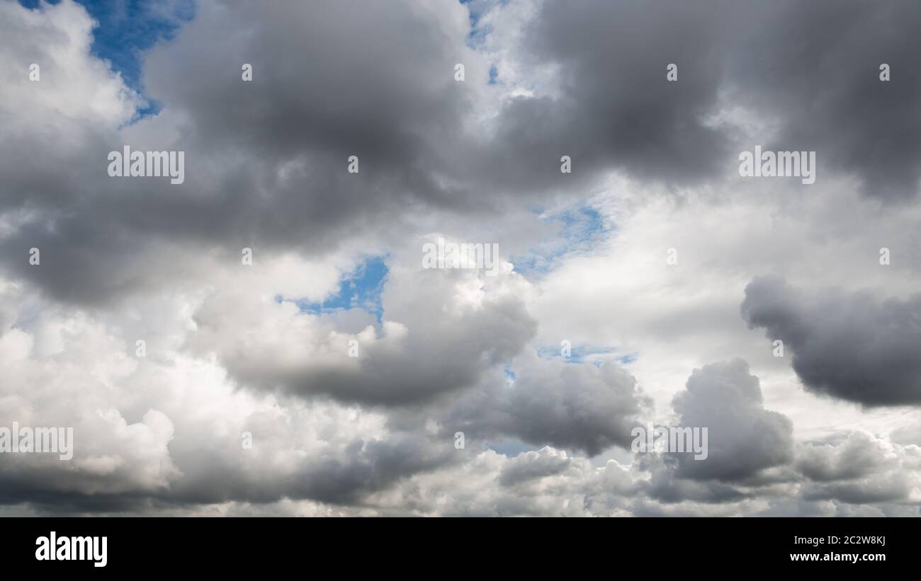 Dramatic cloudy sky Stock Photo