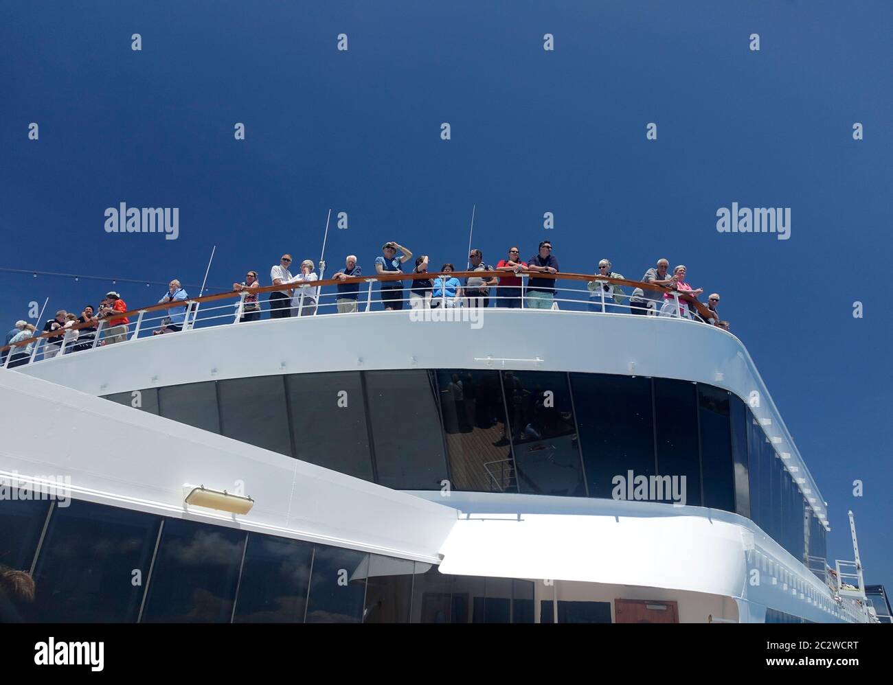 Looking Out To Sea Cruise Ship High Resolution Stock Photography And Images Alamy