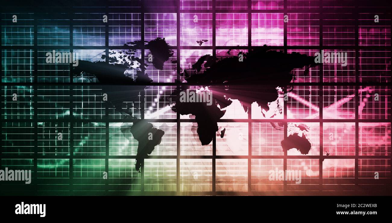 Global Business Platform Network as a Concept Stock Photo Alamy