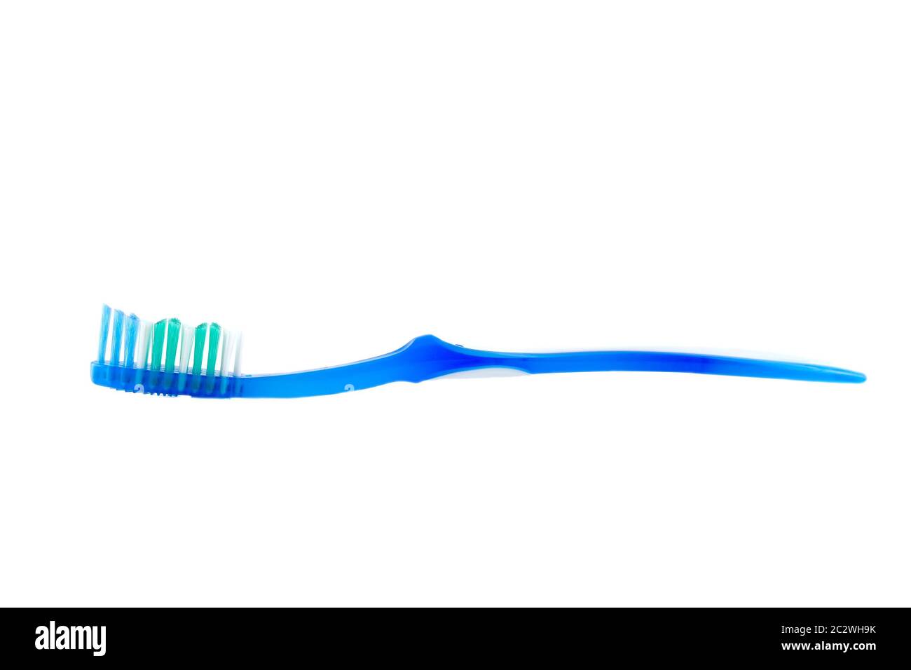 Toothbrush over white Stock Photo Alamy