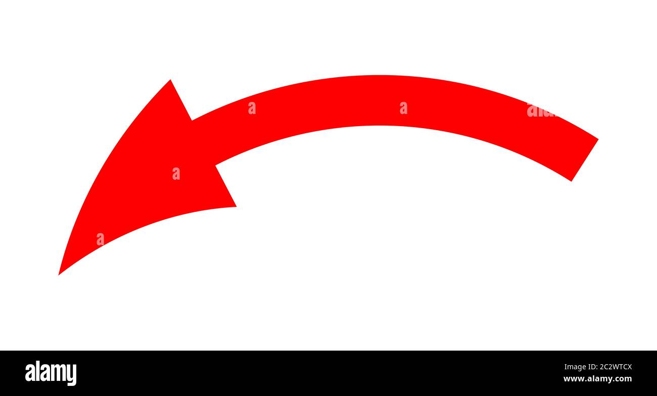 Curved downward arrow hires stock photography and images Alamy