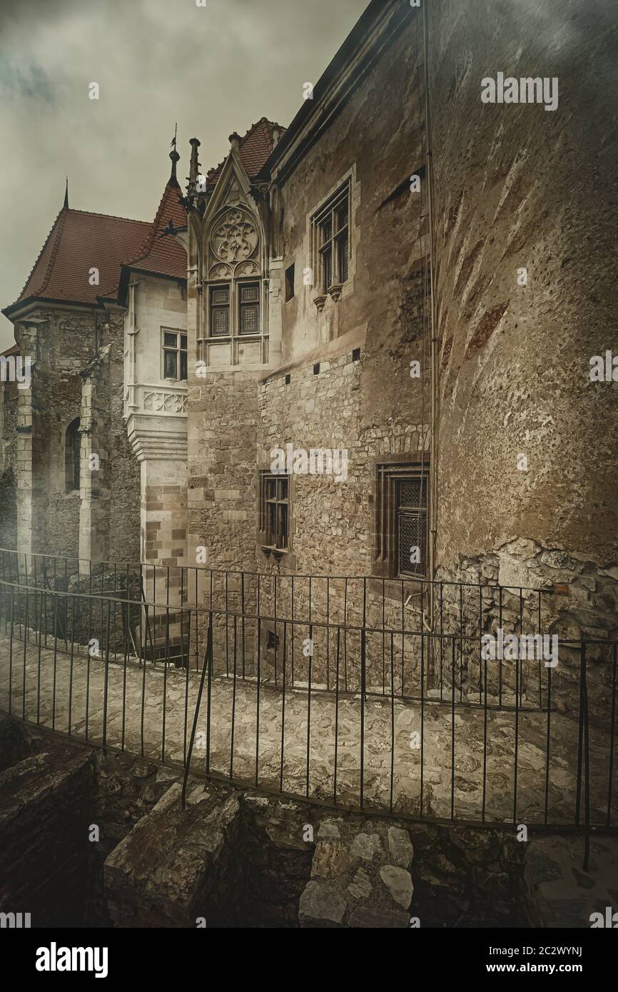 Castle in Romania Stock Photo