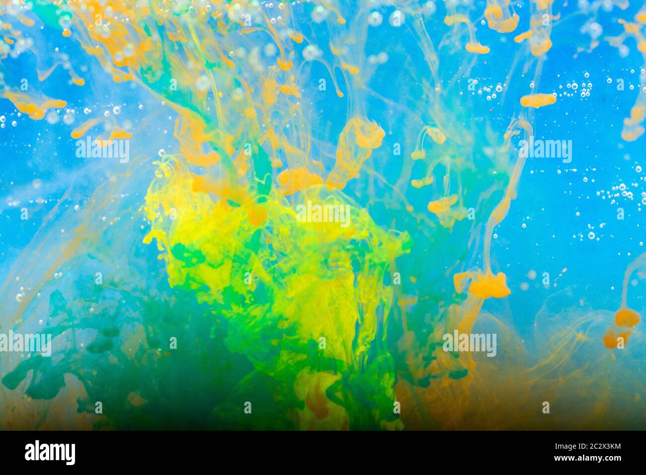Abstract background from dense paint dissolve in water Stock Photo Alamy