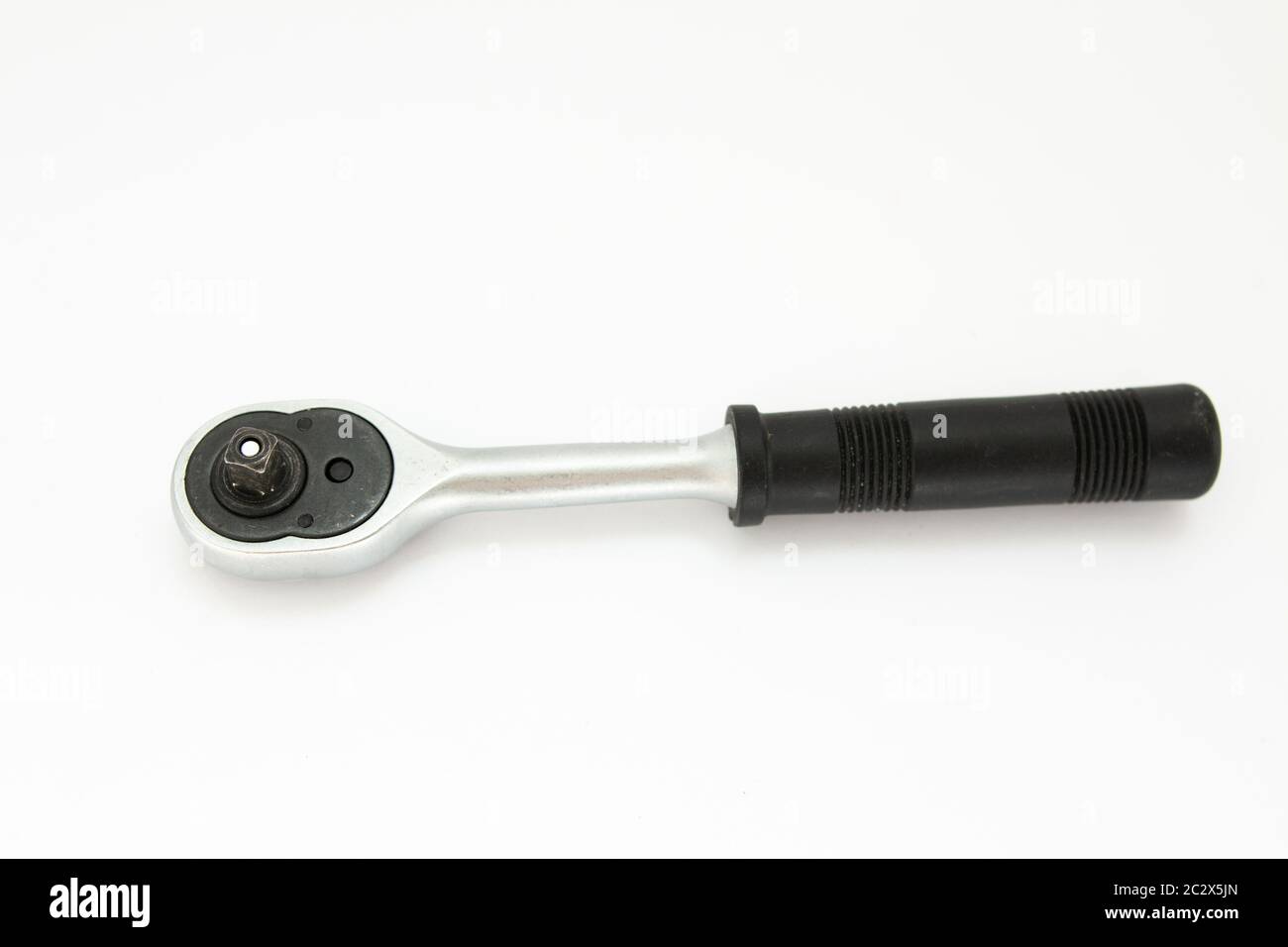 ratchet for bits on white background Stock Photo