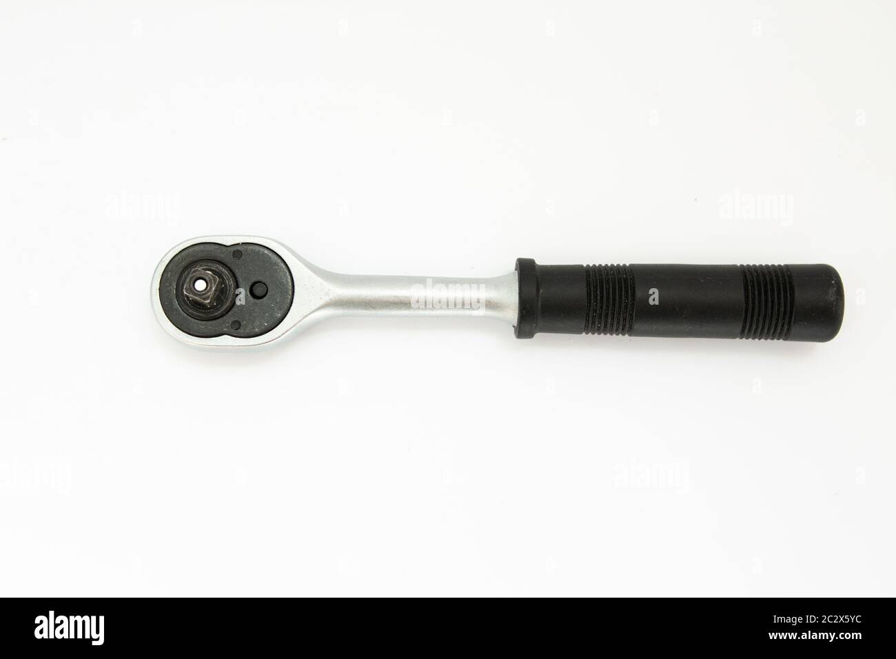 ratchet for bits on white background Stock Photo