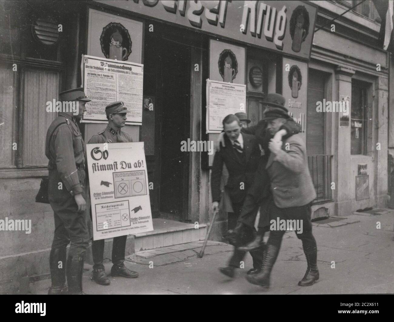Reichstag election and referendum on November 12, 1933 Heinrich