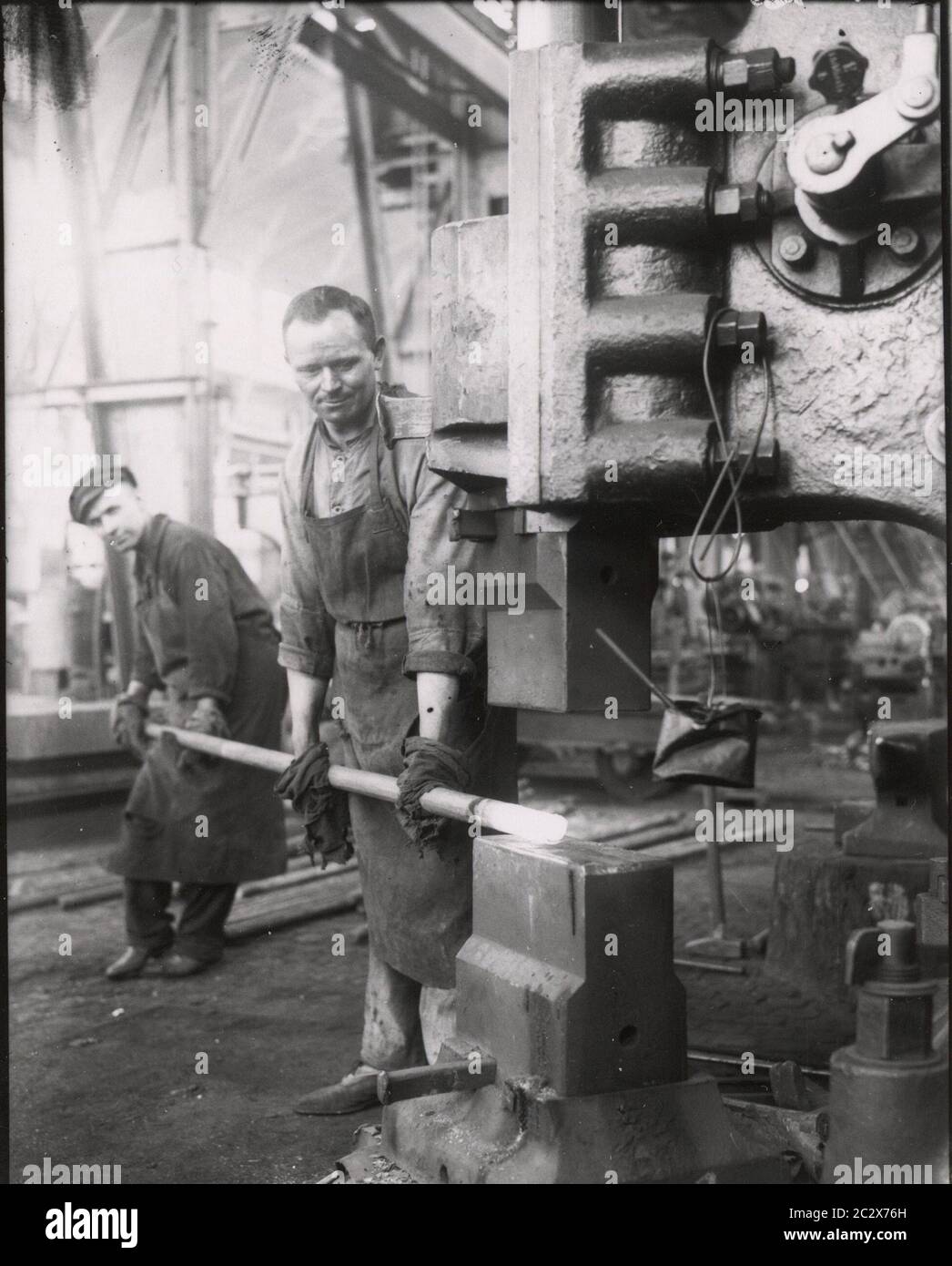 Iron works at the Krupp works in Essen Heinrich Hoffmann Photographs