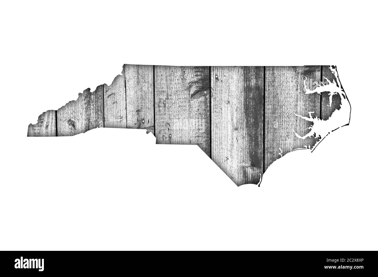 North carolina map on Black and White Stock Photos Images Alamy