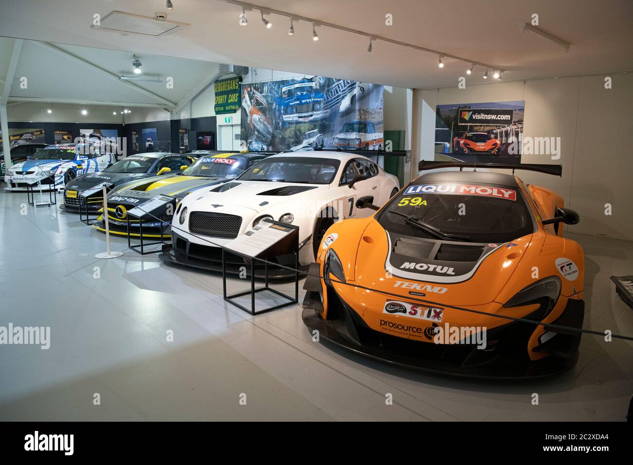 Cars Bathurst racing car Museum Mount Panorama Circuit Bathurst NSW