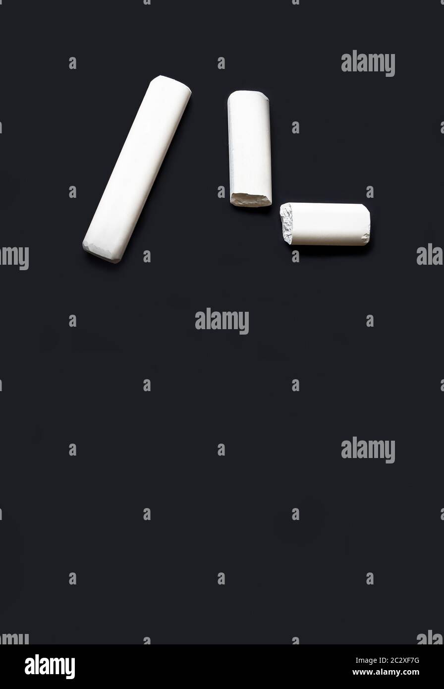 Two pieces chalk hires stock photography and images Alamy