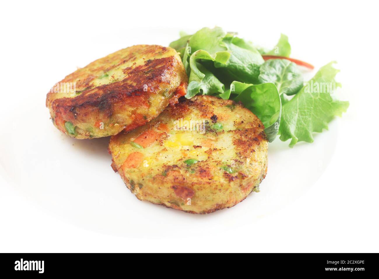 Veggie Burgers Stock Photo