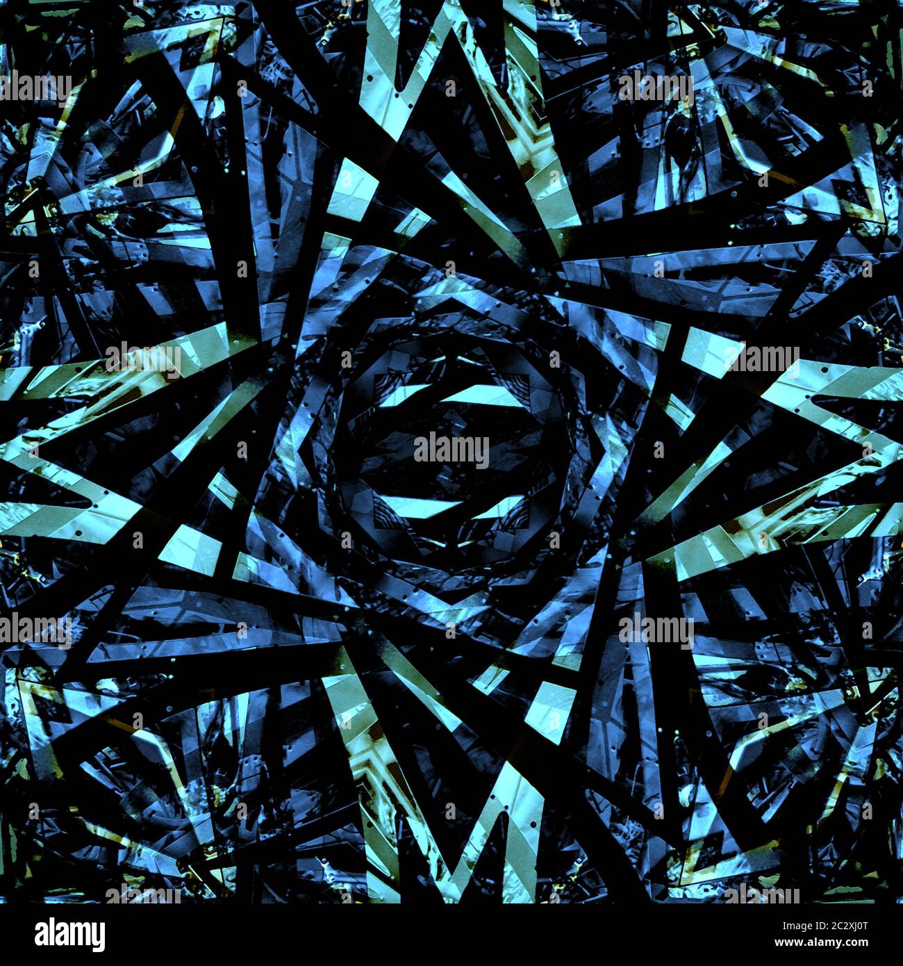 Detail of tile pattern with stars hi-res stock photography and images ...