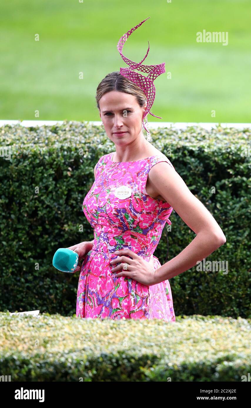 ITV Racing presenter Francesca Cumani during day three of Royal