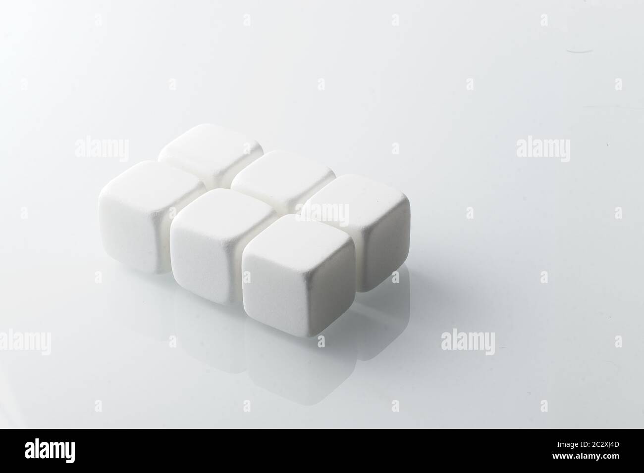 Set of six spirit chilling stones. Soapstone rocks are carved in cubes