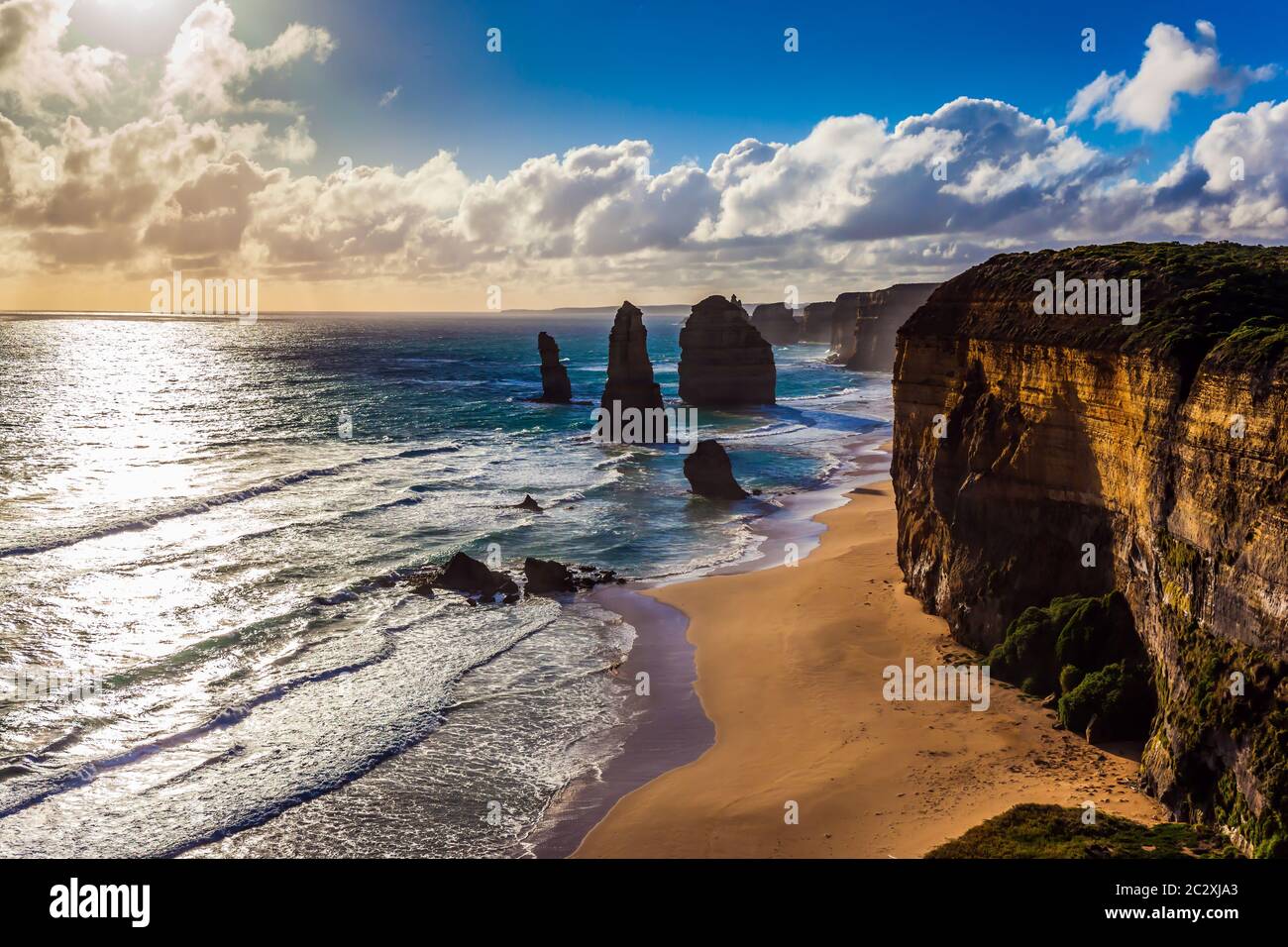 Grandiose coast of Australia Stock Photo