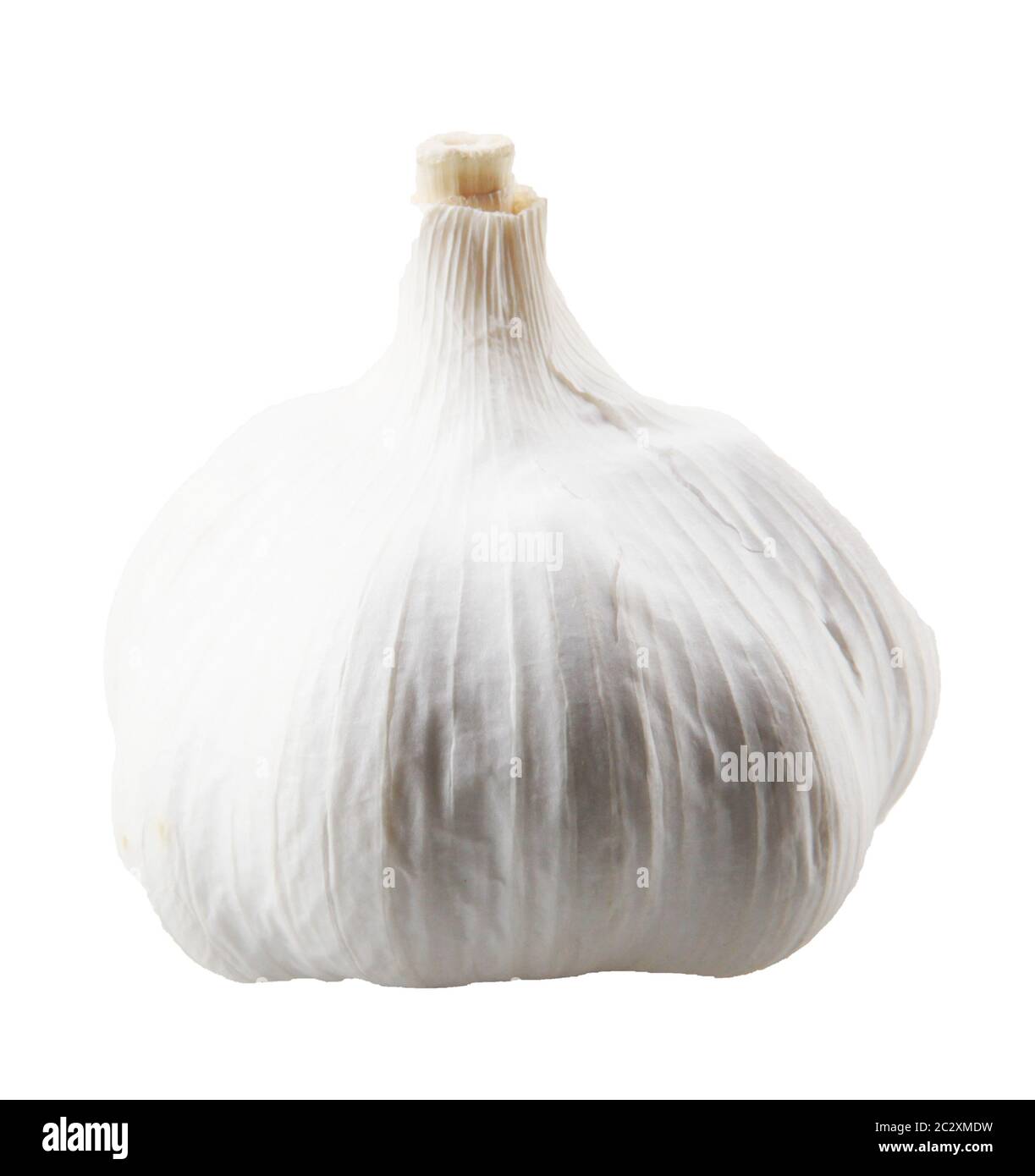 Close-Up Of Garlic Clove On White Background Stock Photo - Alamy