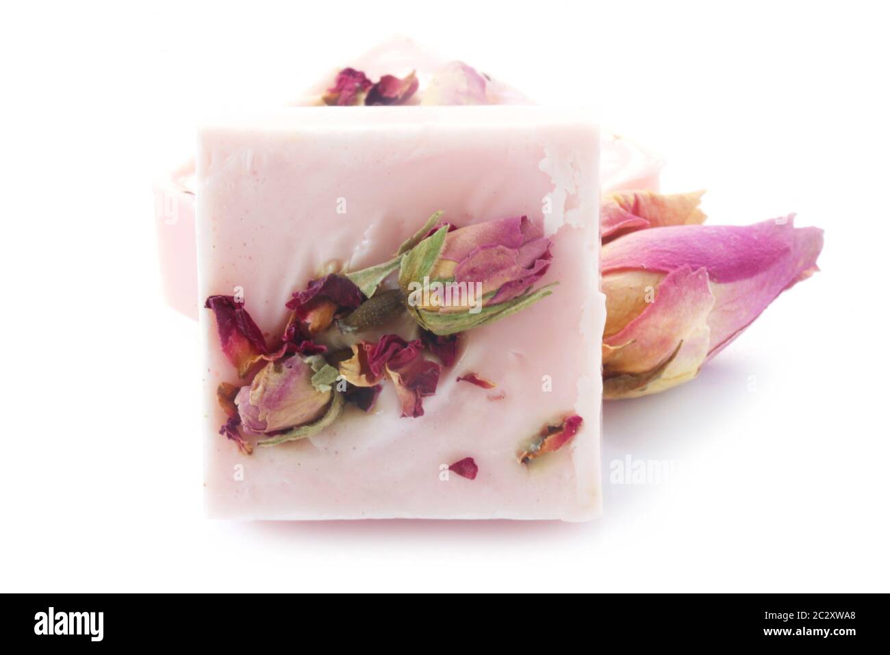 Rose Soap Stock Photo