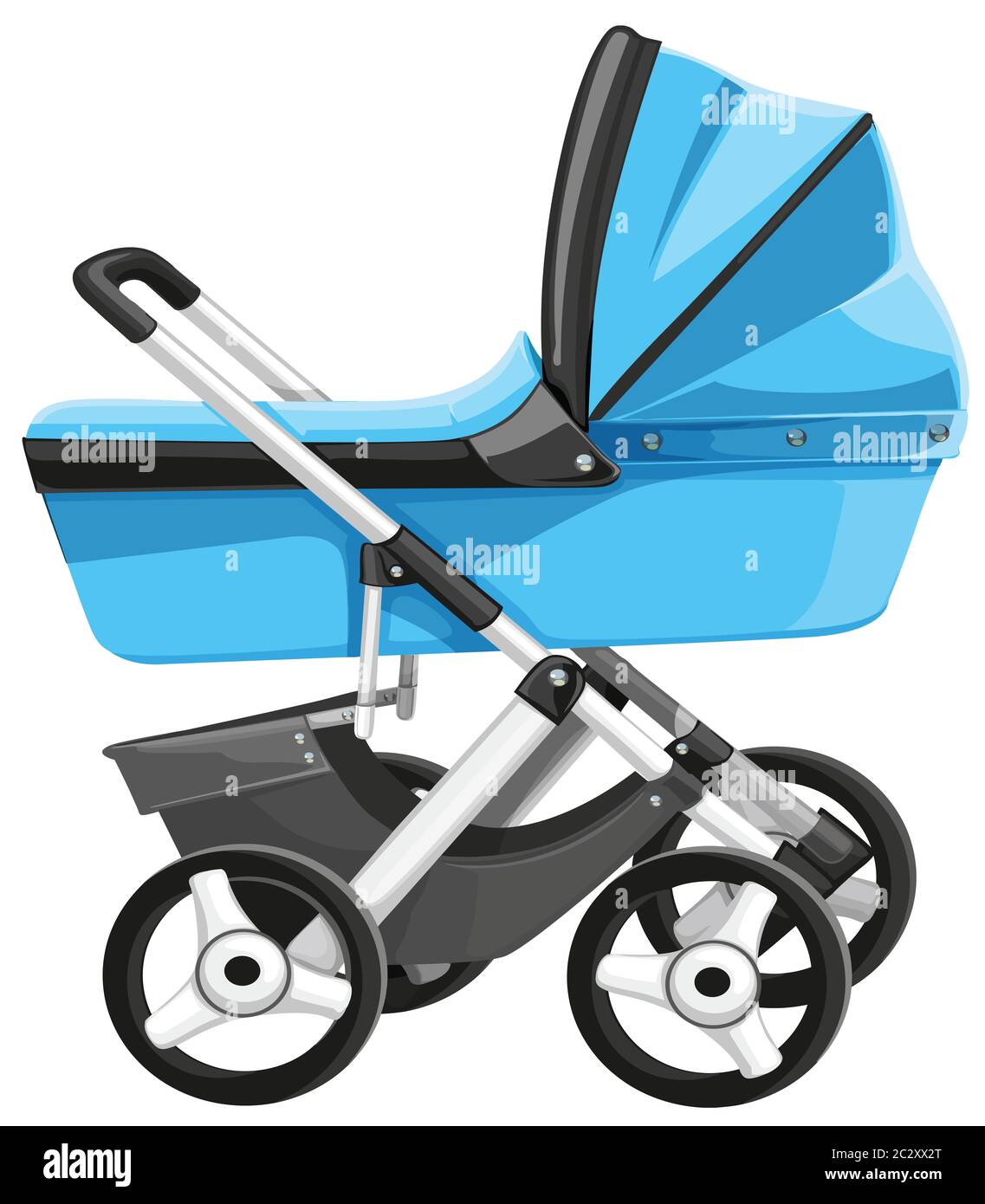modern baby carriage