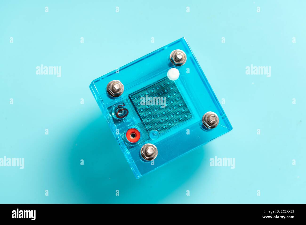 Hydrogen fuel cell. An alternative energy source for the industry Stock