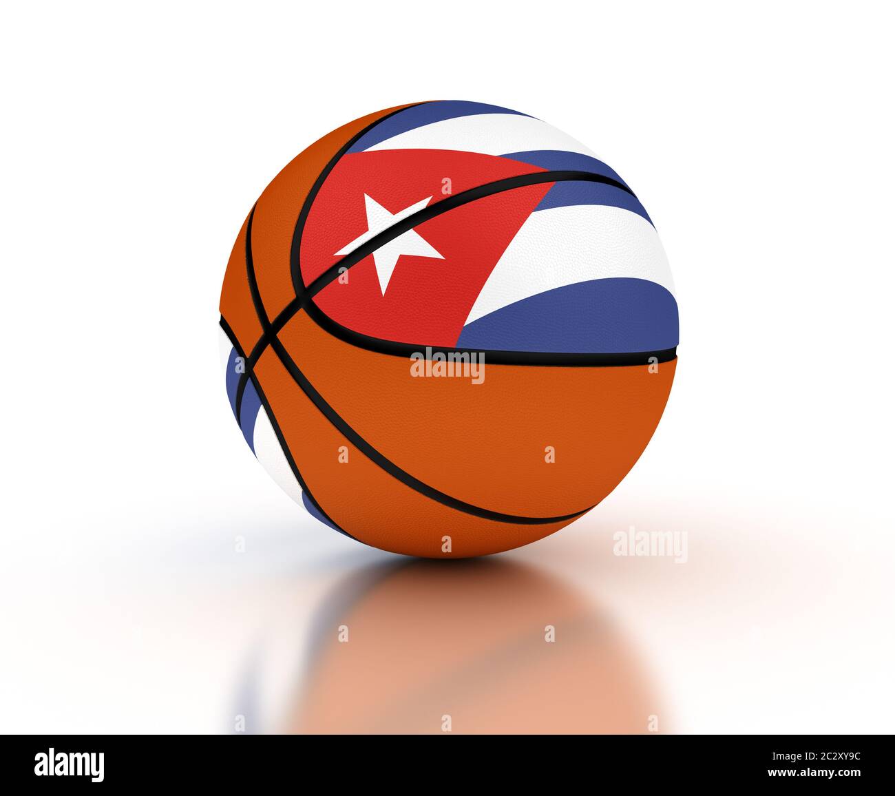 Cuban Basketball Team (isolated with clipping path Stock Photo - Alamy