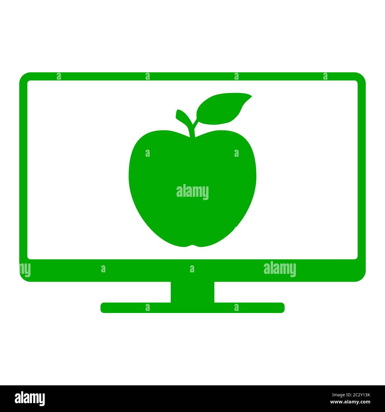 Apple desktop green screen hires stock photography and images Alamy
