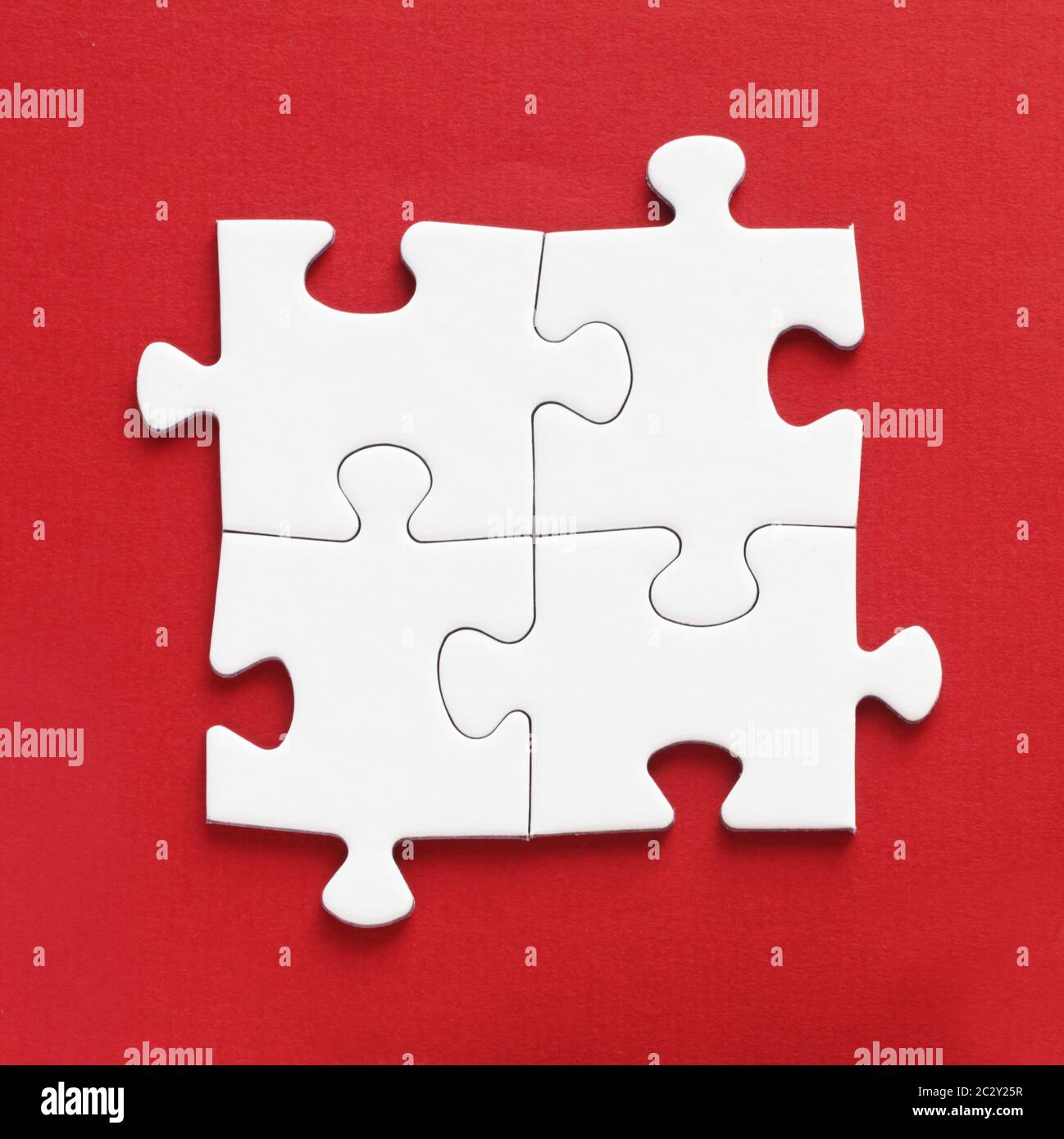 Puzzle Pieces Stock Photo