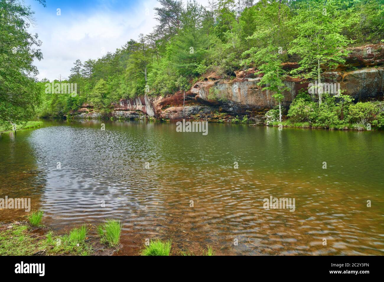 Pickett Lake at Pickett State Park, TN Stock Photo Alamy